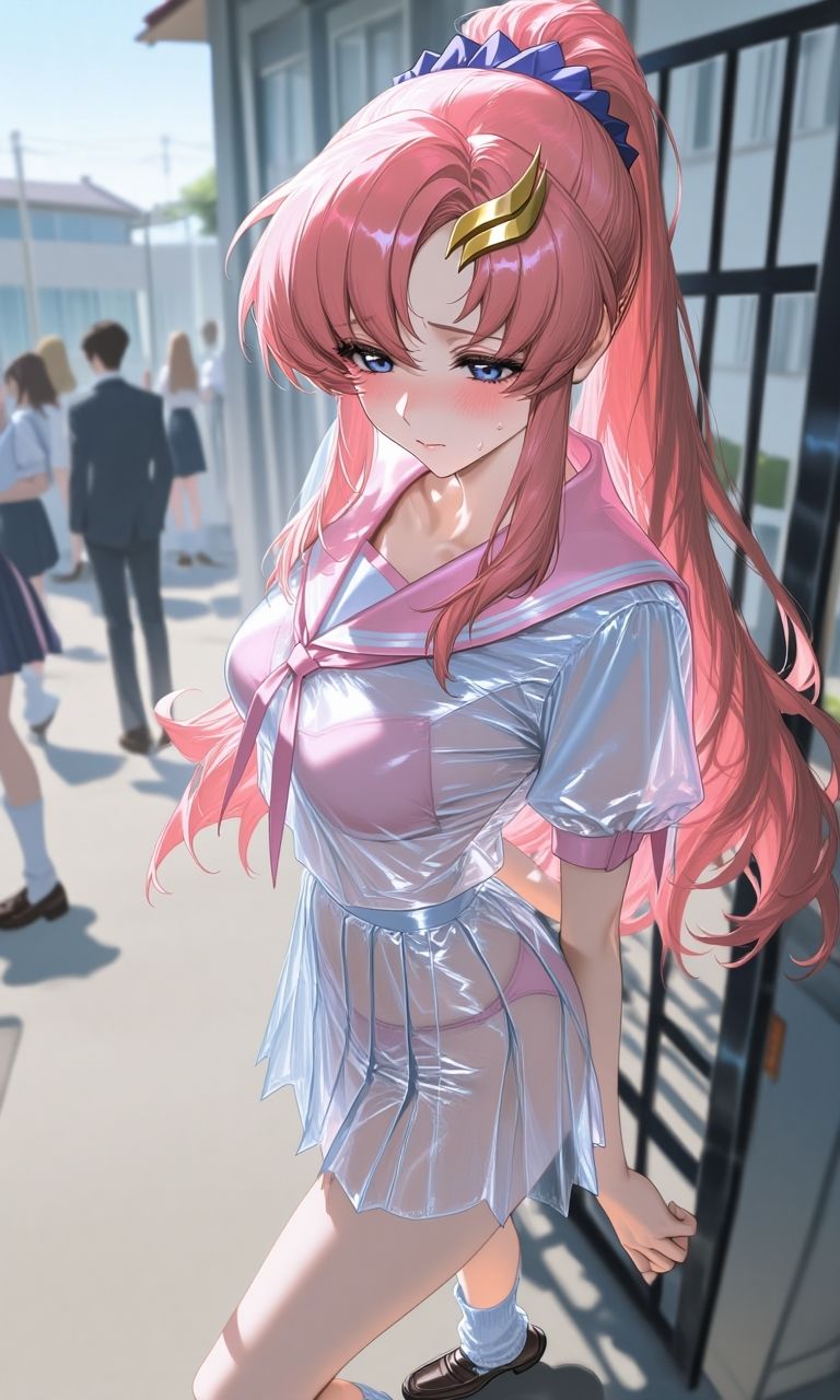 ラ〇ス・クライン  スケスケセーラー服でHな日常 - サンプル画像 1