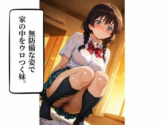 巨乳妹が大好きなお兄ちゃんを誘惑 中出し×孕ませ - サンプル画像 1
