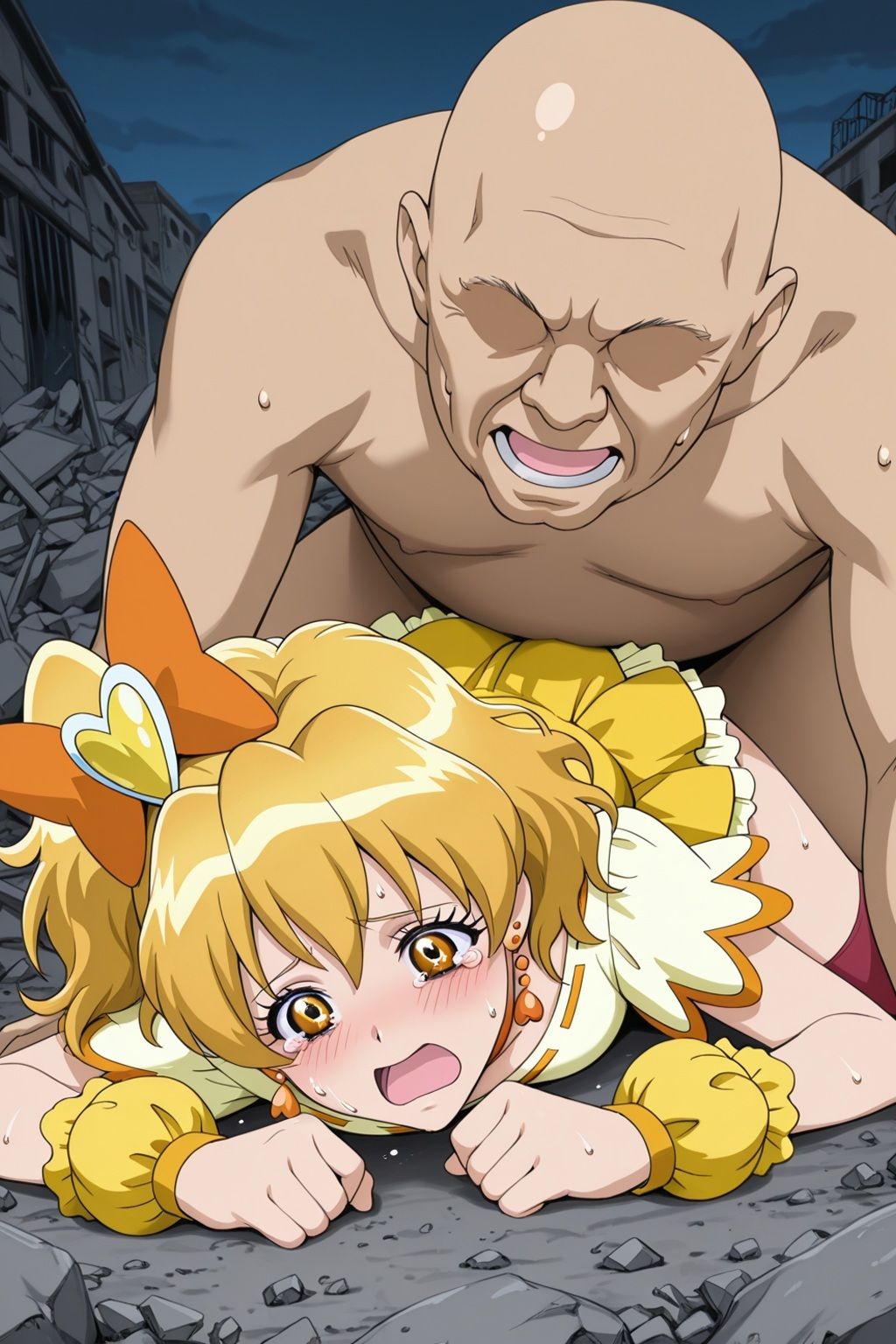 完堕ちヒロイン フレッシュプ〇キュア！ C.パインの陥落！！ - サンプル画像 4