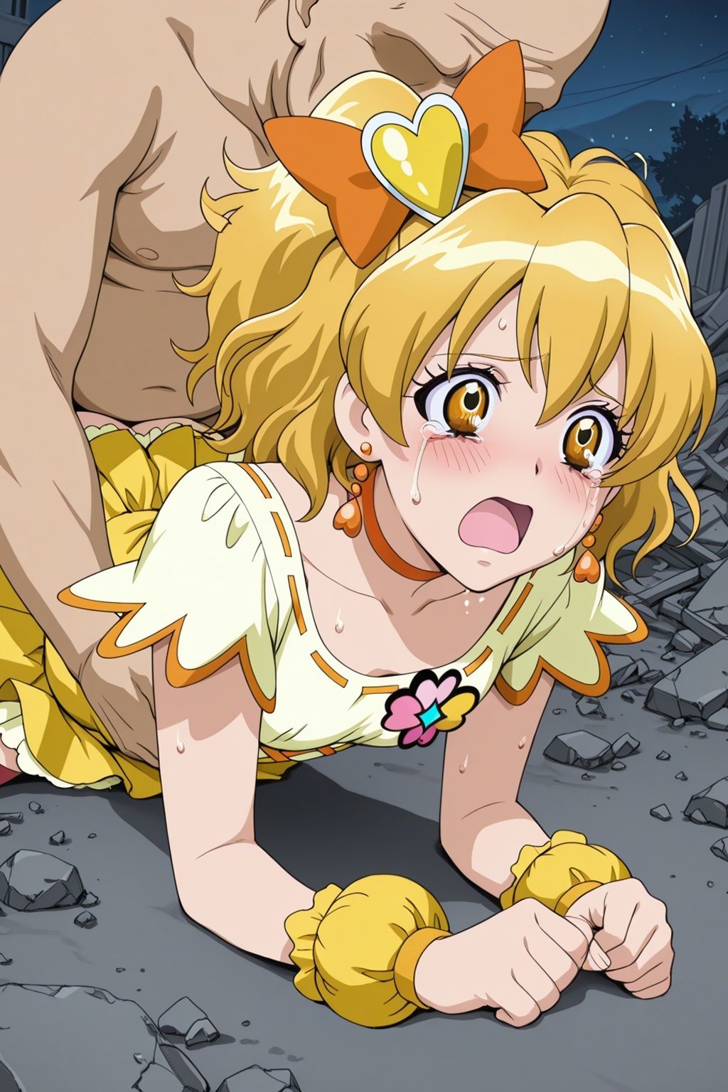 完堕ちヒロイン フレッシュプ〇キュア！ C.パインの陥落！！ - サンプル画像 5