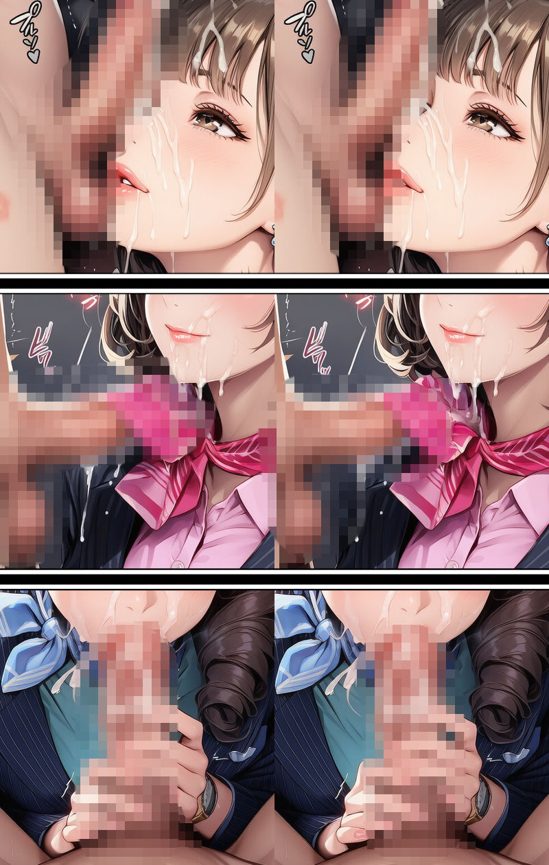 高級美女CA 独占イラマ・制服射精 - サンプル画像 10