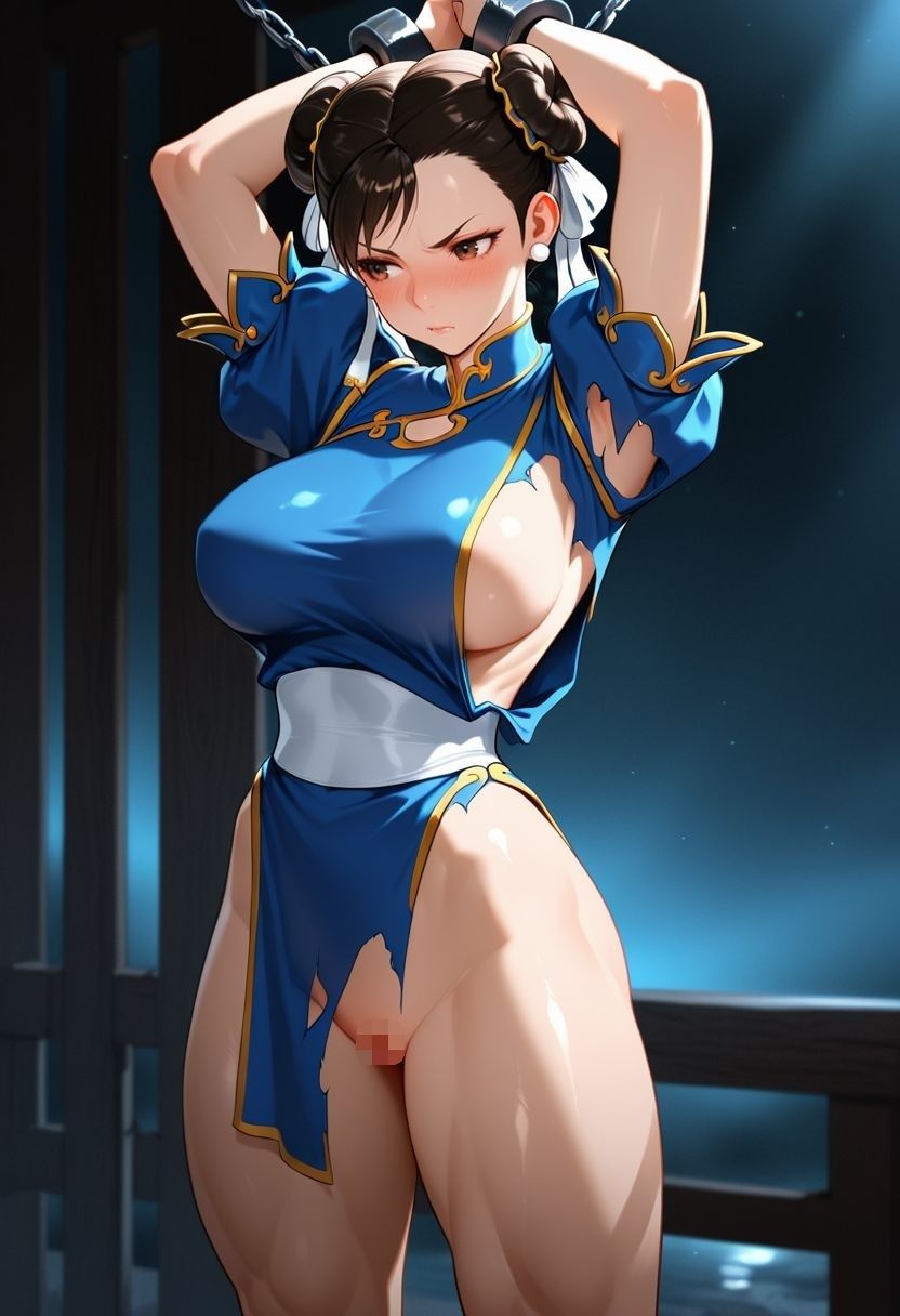 中国娘、汚い男たちに拘束され。。。〜春〇〜 - サンプル画像 6