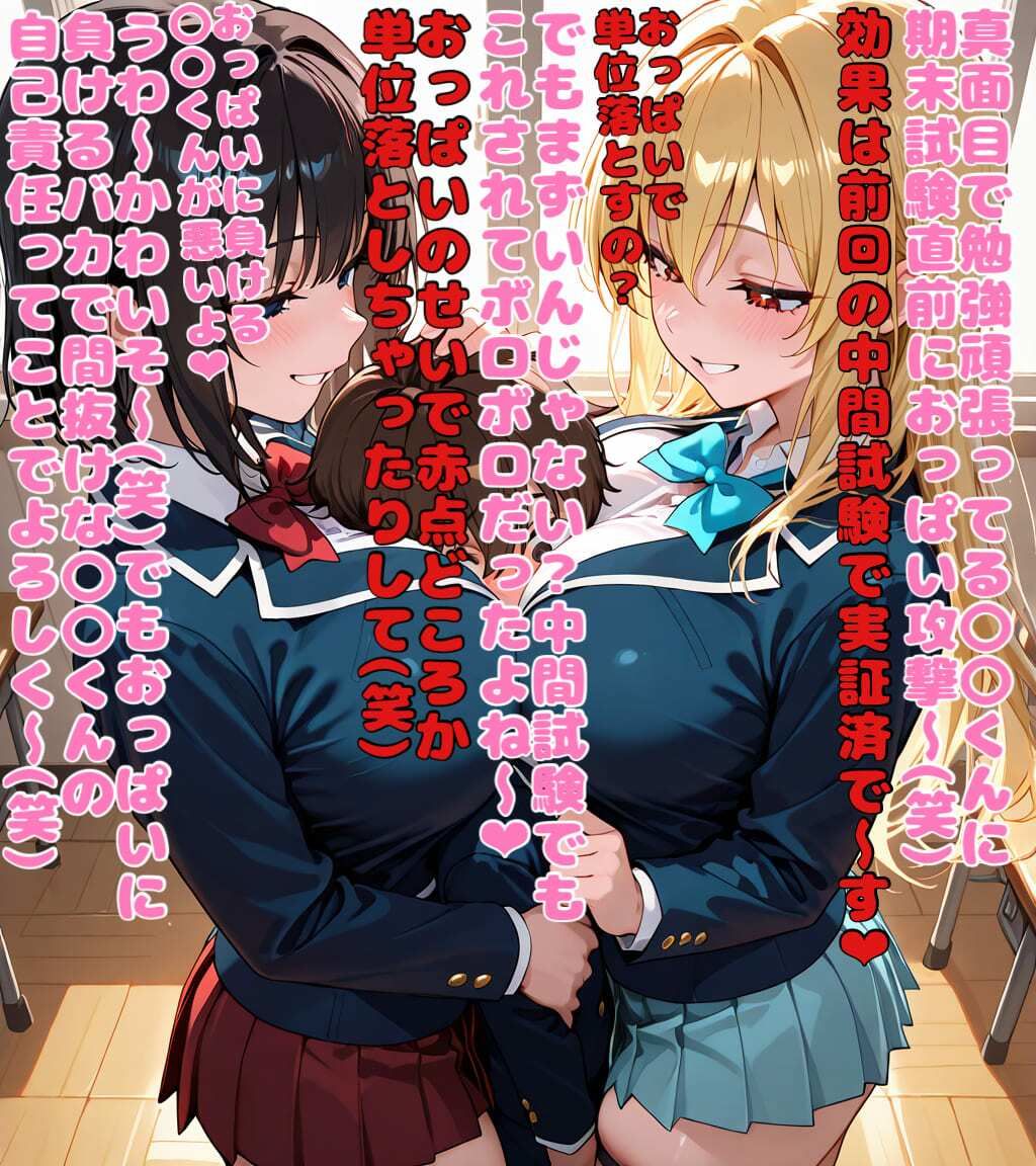 【5作品分】おっぱいサンドイッチ詰め合わせまとめ1 - サンプル画像 1