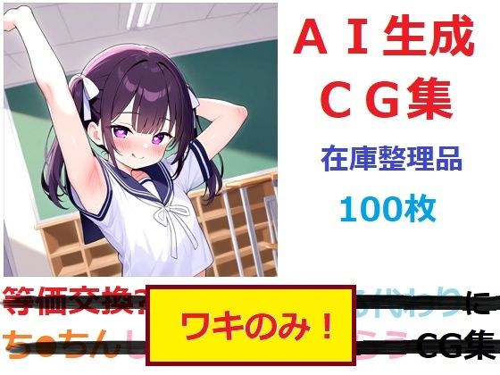 【在庫整理品】ワキのみ！のCG集