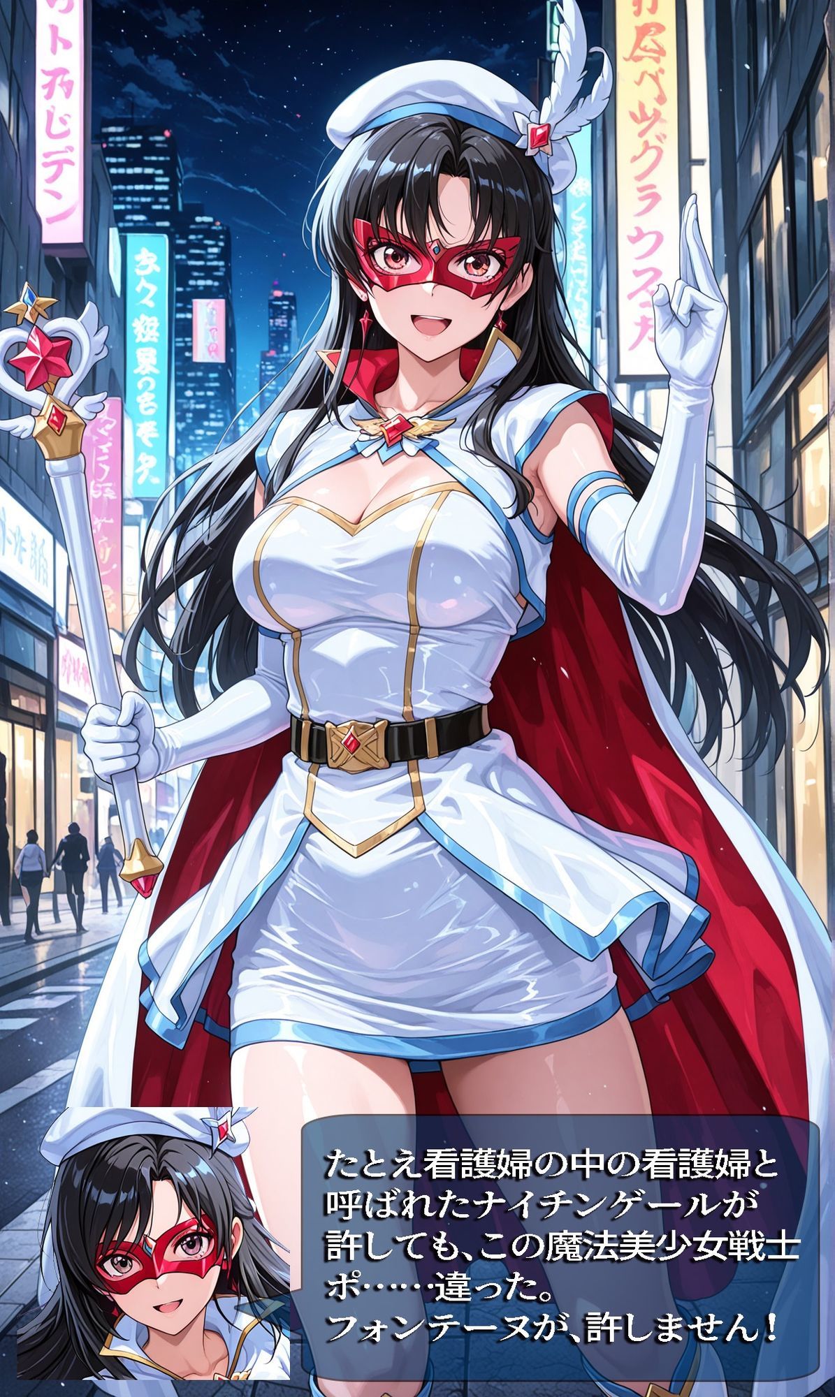 魔法美少女戦士フォン◯ーヌが負けちゃうやつ 01〜03 - サンプル画像 4