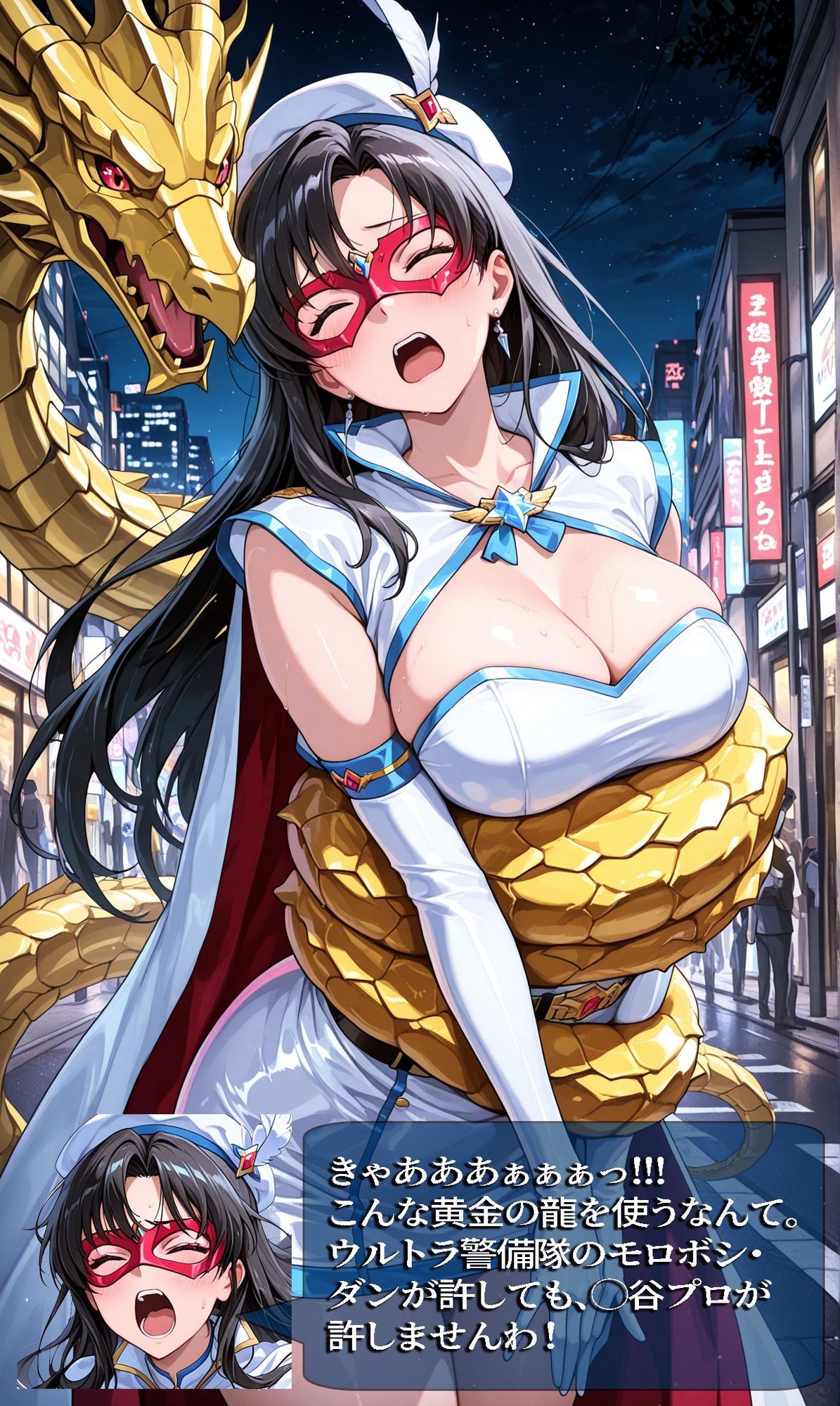 魔法美少女戦士フォン◯ーヌが負けちゃうやつ 01〜03 - サンプル画像 5