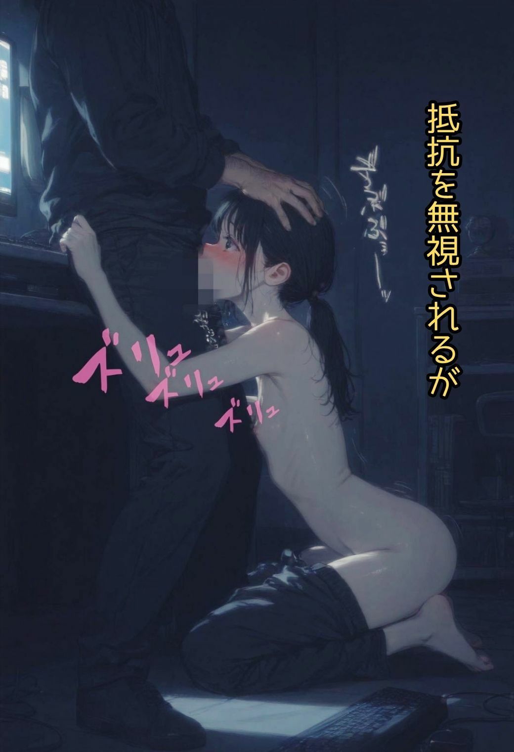 深夜の在宅ワーク - サンプル画像 4