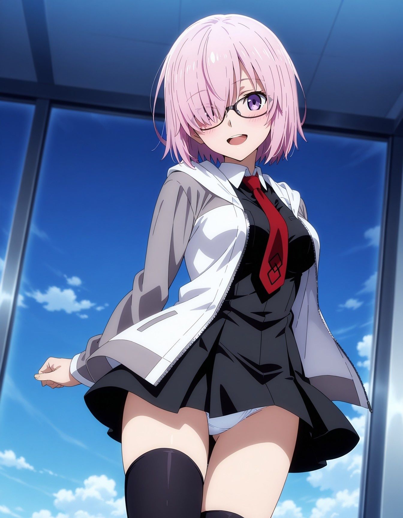 マシュと、いっぱいエッチなじかん（アニメ塗り） - サンプル画像 1