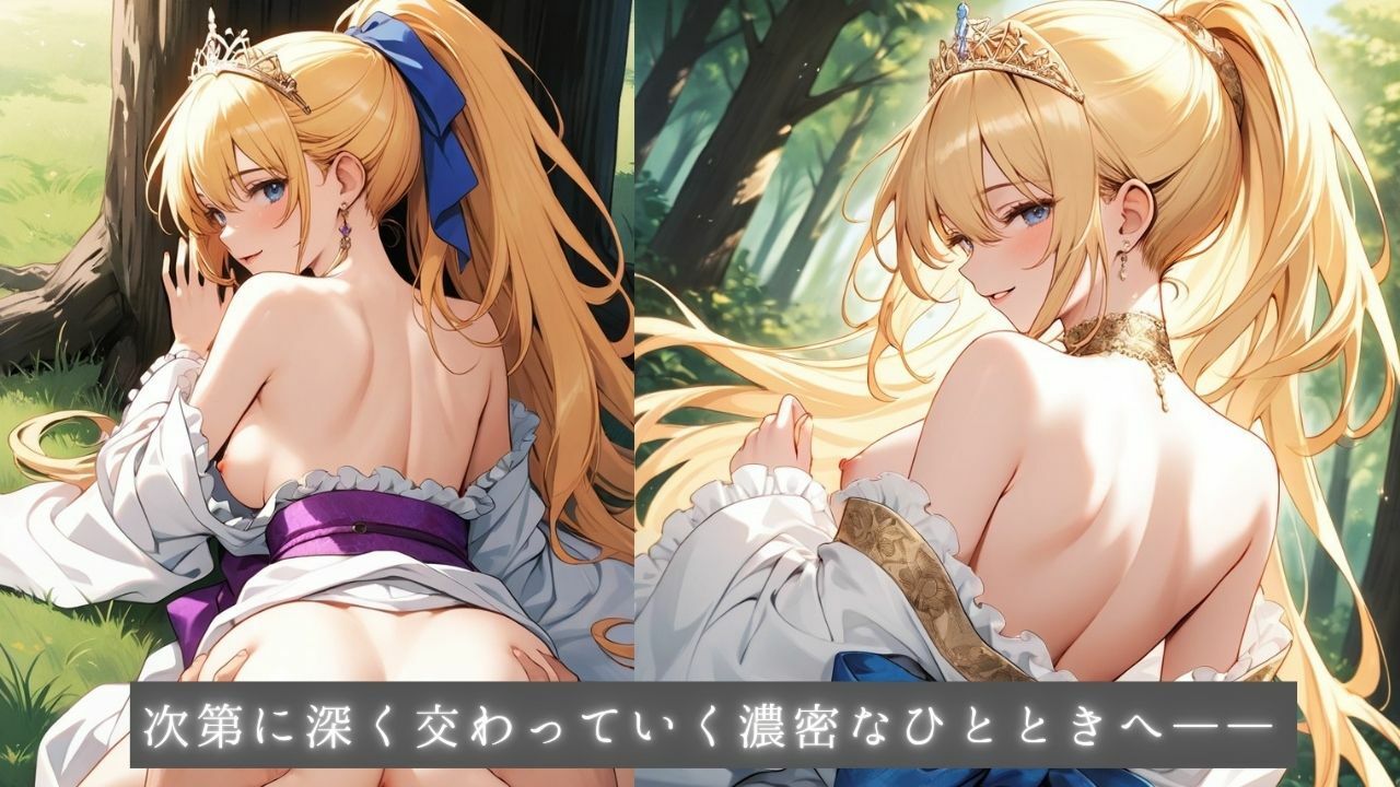 着エロ種付け清純プリンセス4〜大自然に乱れる花びら、水辺に広がるスカート〜 - サンプル画像 5