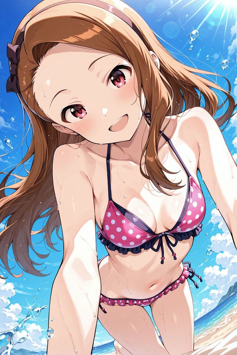 アイドル○スター9  水着に着替えたら - サンプル画像 2
