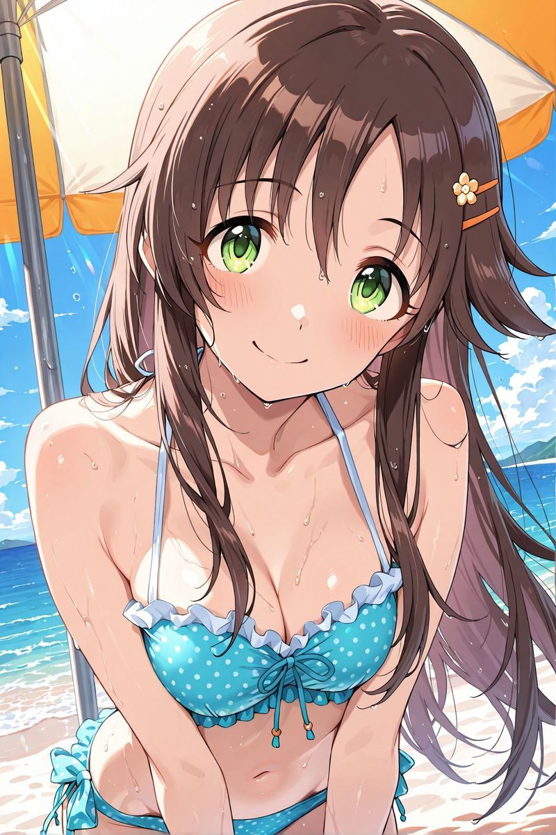 アイドル○スター9  水着に着替えたら - サンプル画像 4