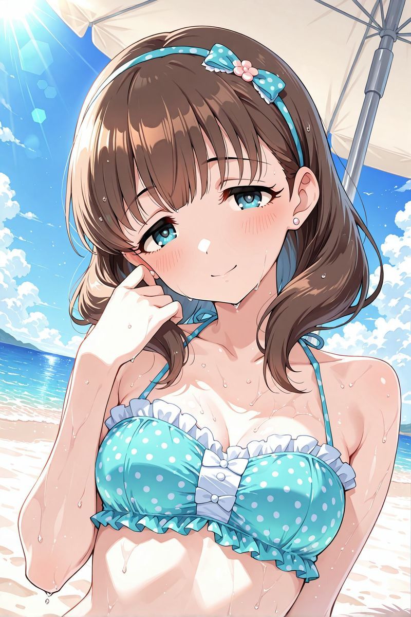 アイドル○スター9  水着に着替えたら - サンプル画像 7