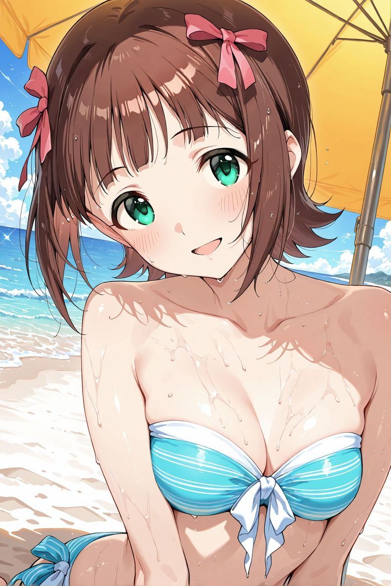 アイドル○スター10  水着に着替えたら - サンプル画像 2