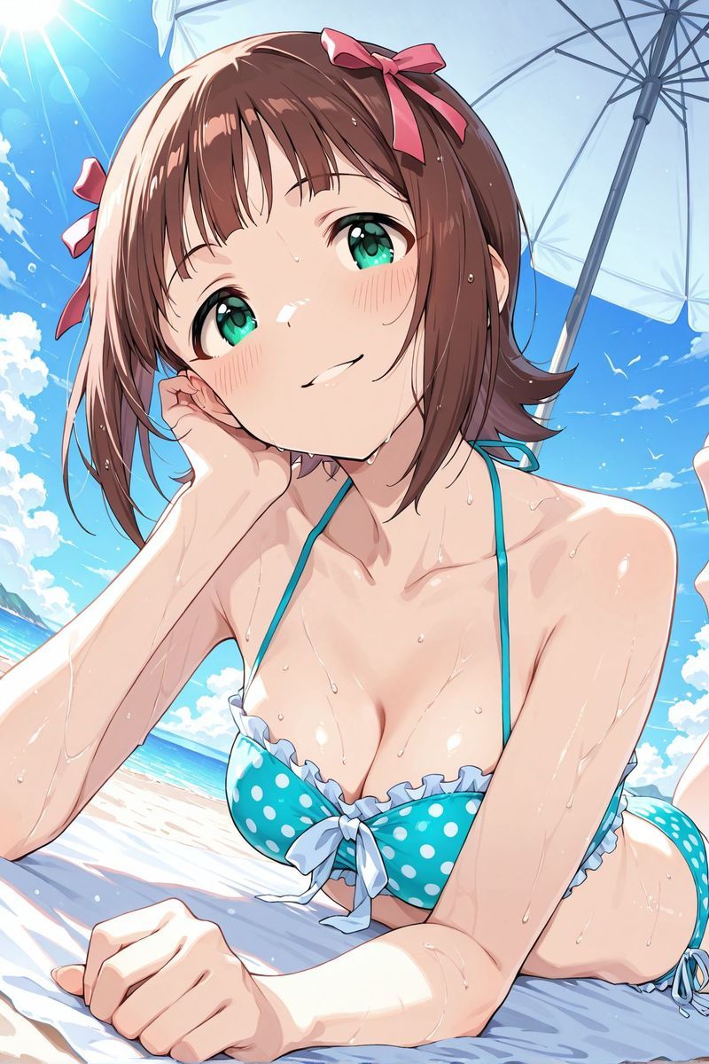 アイドル○スター10  水着に着替えたら - サンプル画像 3