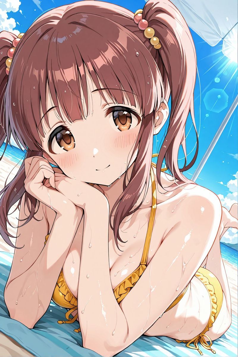 アイドル○スター10  水着に着替えたら - サンプル画像 8