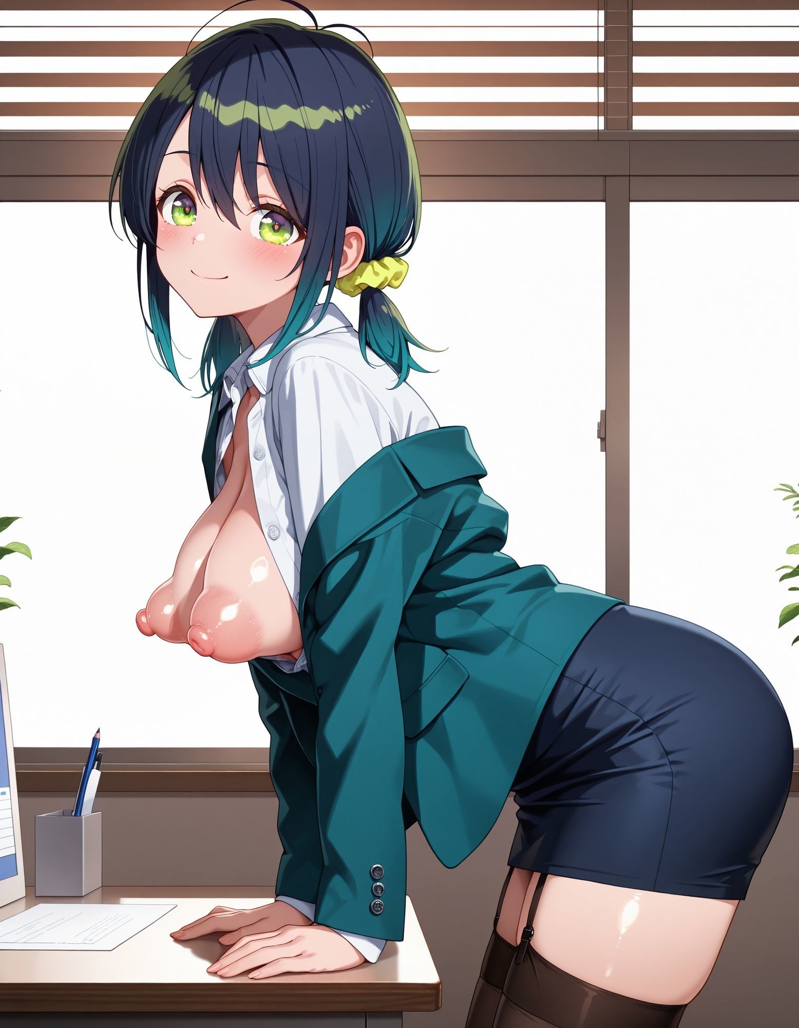 OLのパンチラ - サンプル画像 4