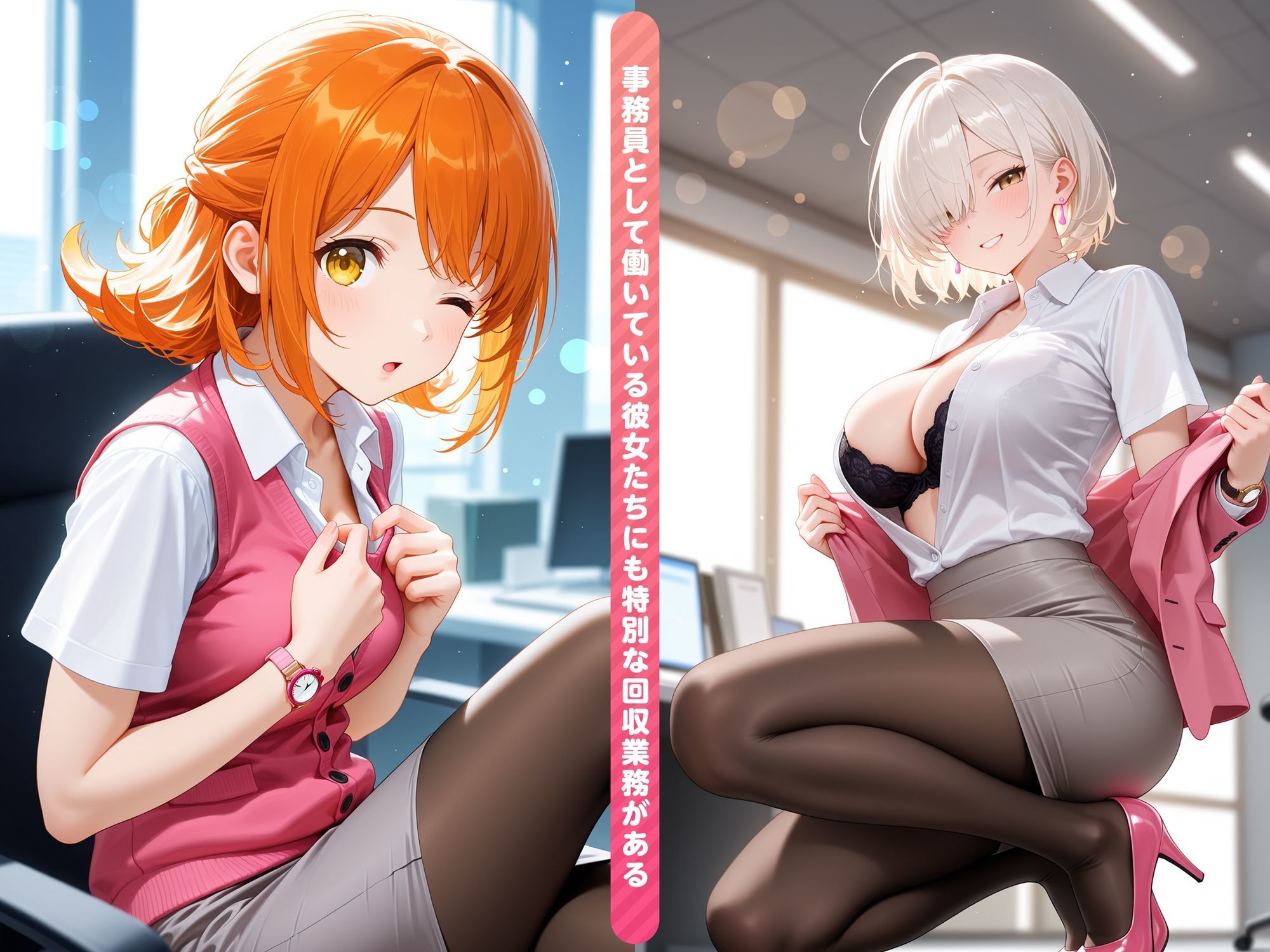 献身都市ゆぅとぴあ【献身事務員編】 - サンプル画像 2