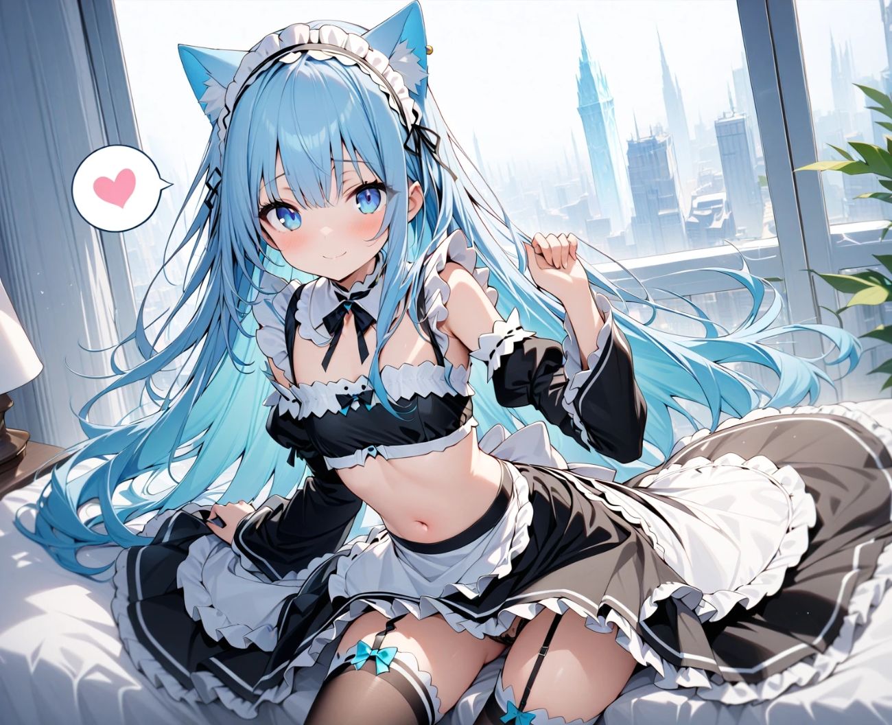 従順ネコミミメイドは命令に逆らえない - サンプル画像 2