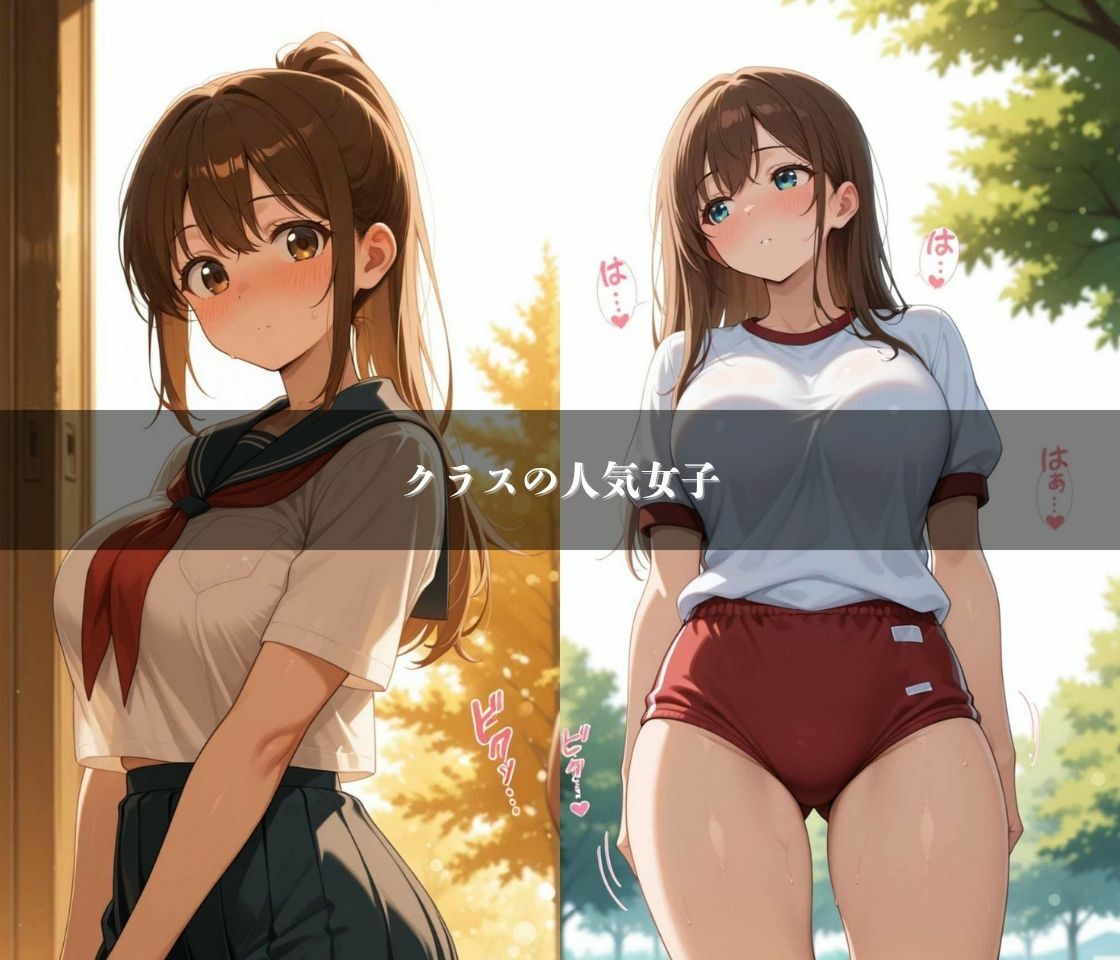 女子校生  メス堕ち  制服緊縛イキ地獄 - サンプル画像 1