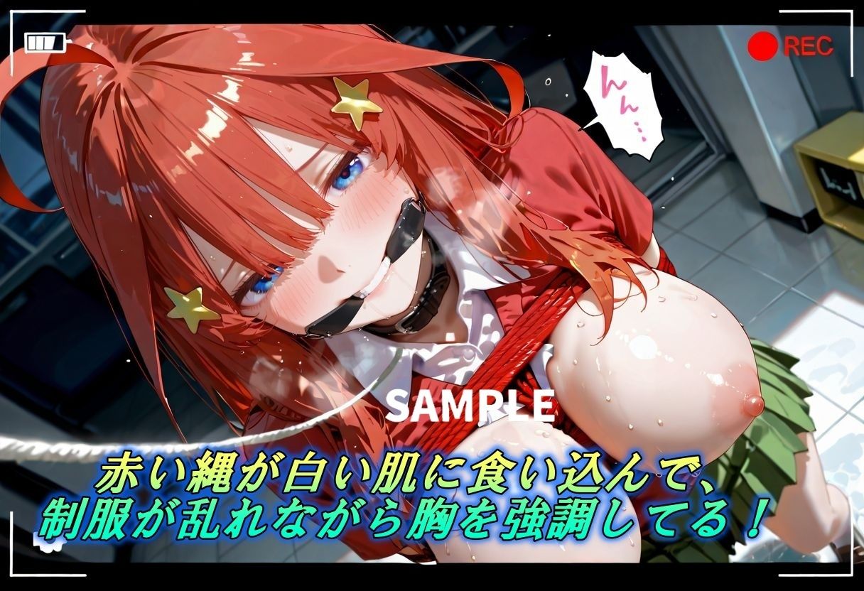 緊縛×ハメ撮り  不本意にもイクッ - サンプル画像 2