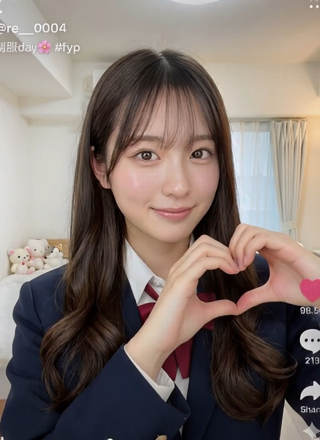 【動画】SNS×配信事故｜制服女子45人のライブハプニング集 - サンプル画像 8