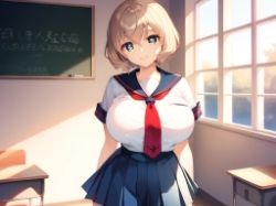 キャビンアテンダントとナースとセーラー服 - サンプル画像 7