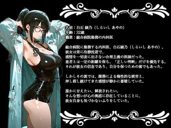 【巨乳女医】絶対に一線を越えないはずだった巨乳女医が夜の病室で倫理を失うまで - サンプル画像 4