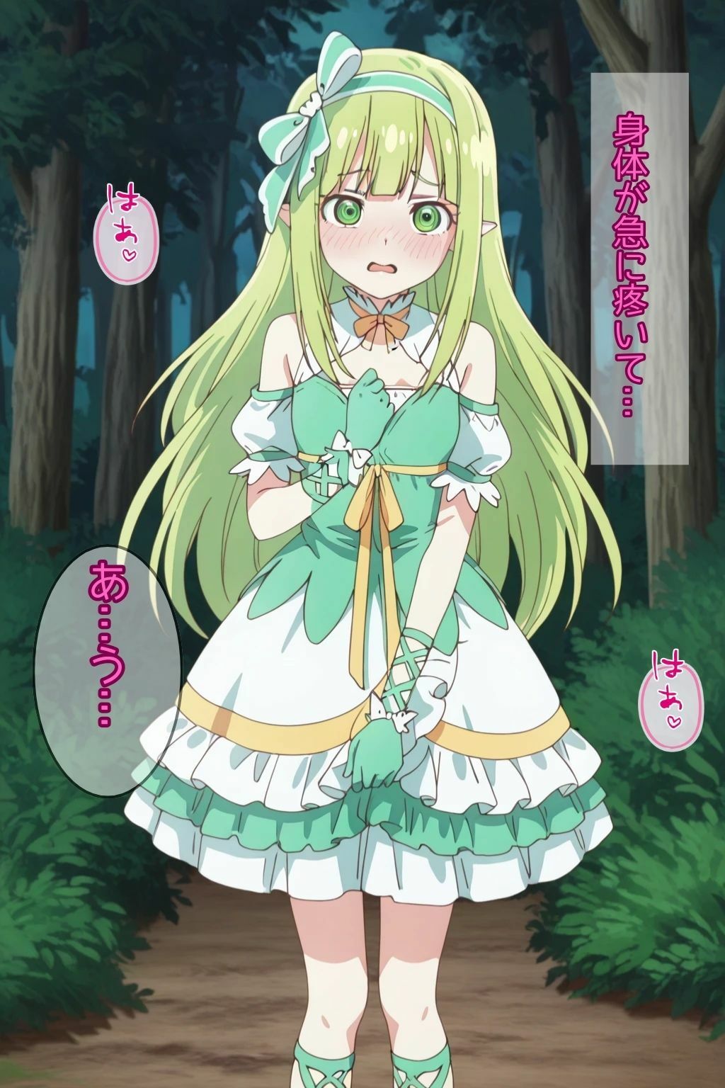 密猟者に捕まって貴族の妻になった森の妖精 - サンプル画像 2