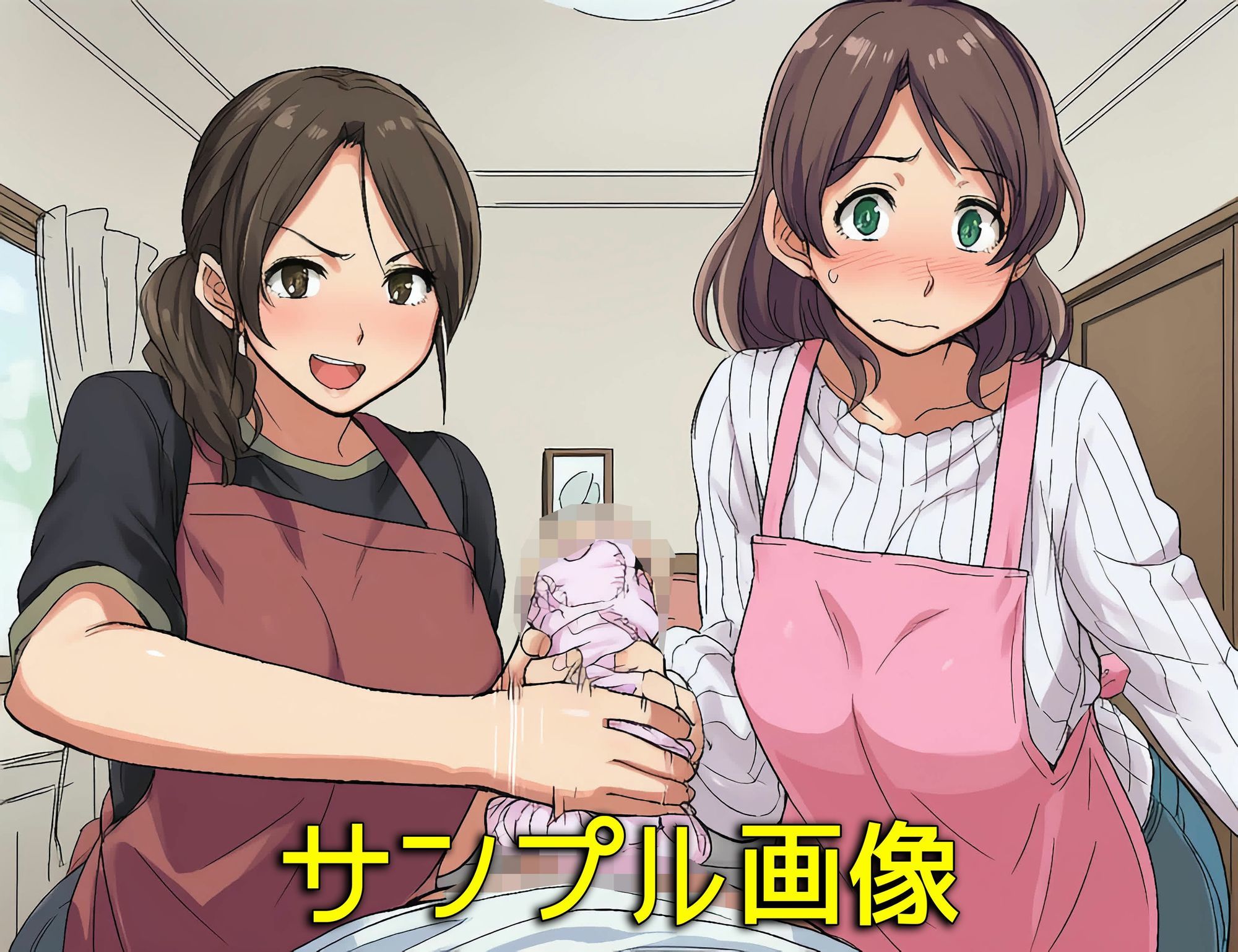 僕の同級生や同僚OL、ママ友はなぜかパンティこきしてくれる - サンプル画像 5