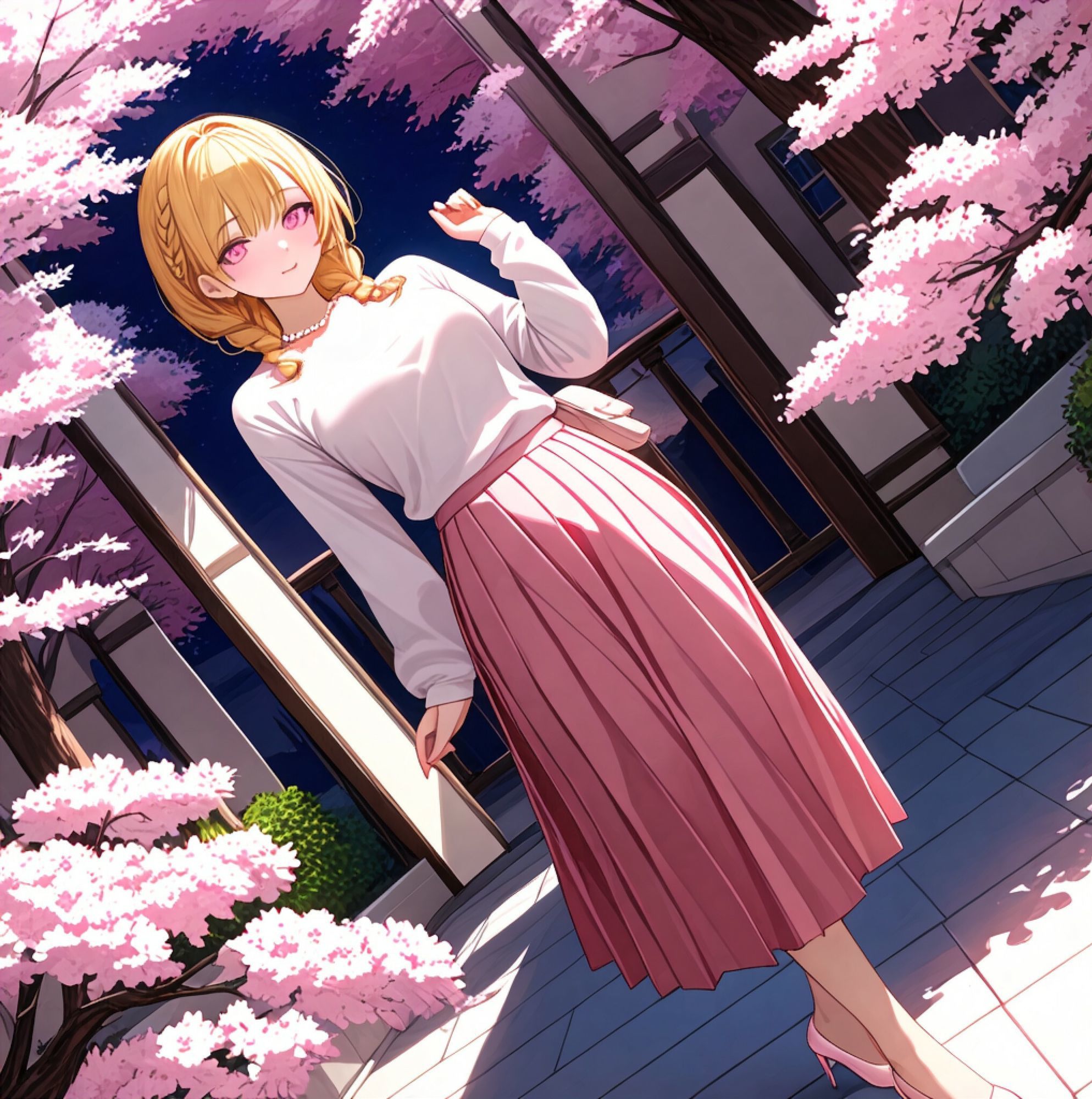 桜とろける春 - サンプル画像 1