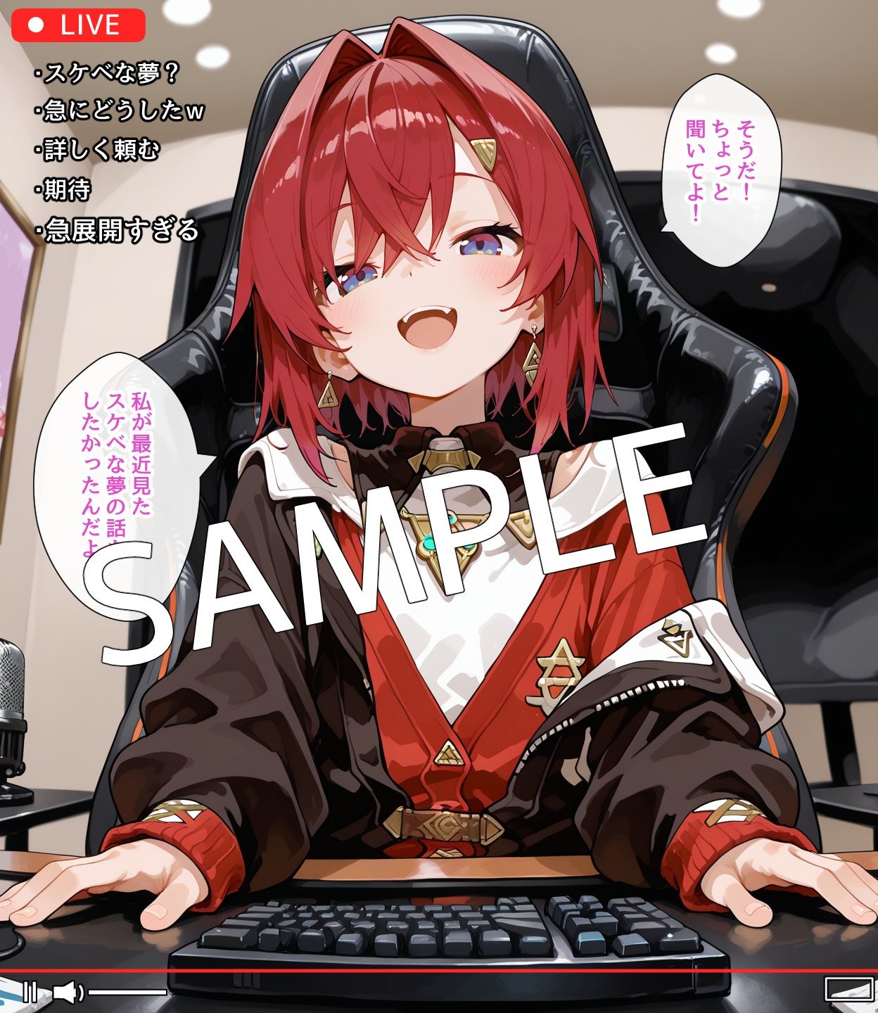 【セリフ付】錬金術師の見た夢 - サンプル画像 5