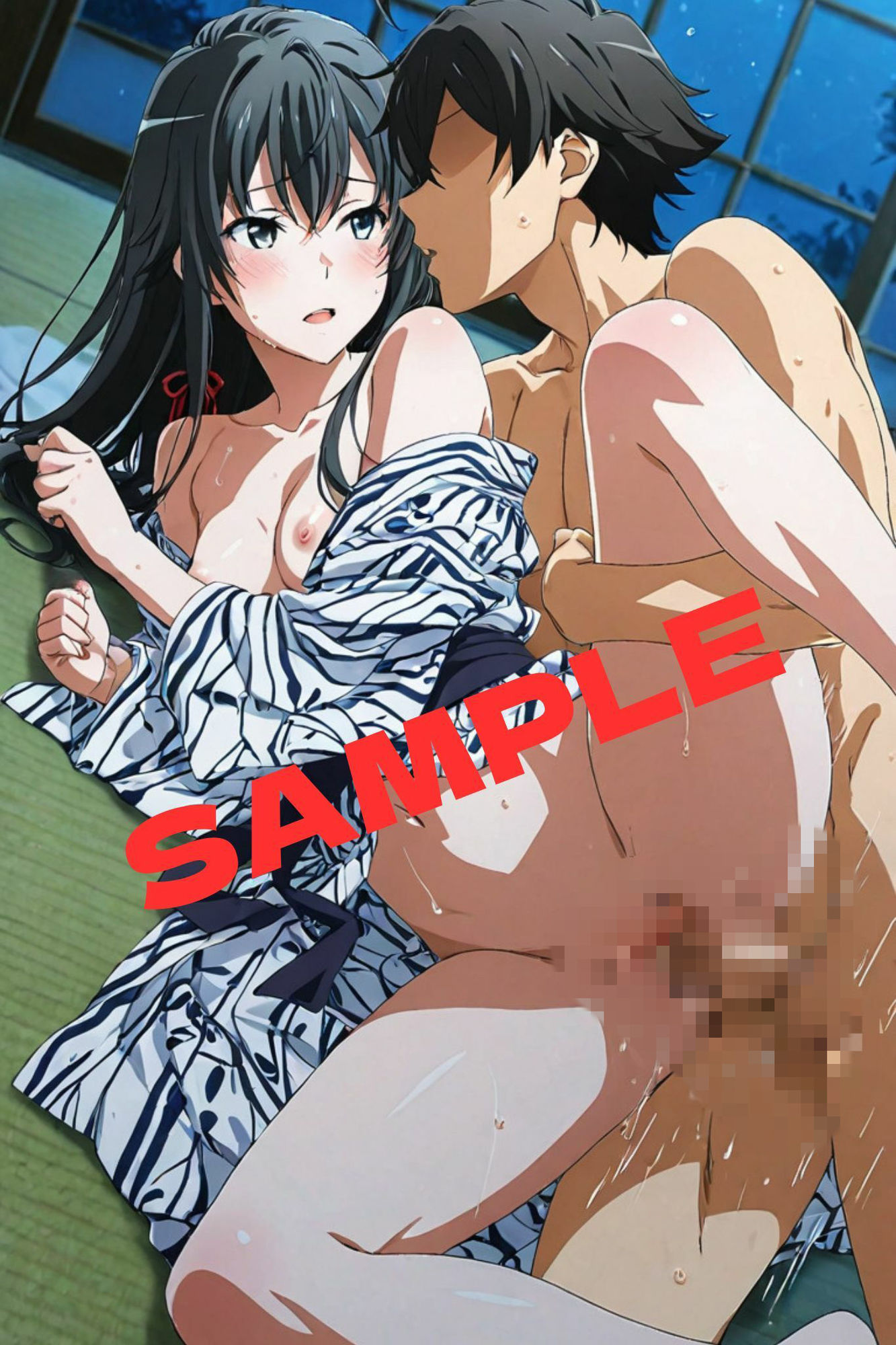 イチャラブ中出し温泉旅行〜やはり俺の青○ラブコメはまちがっている〜 - サンプル画像 2