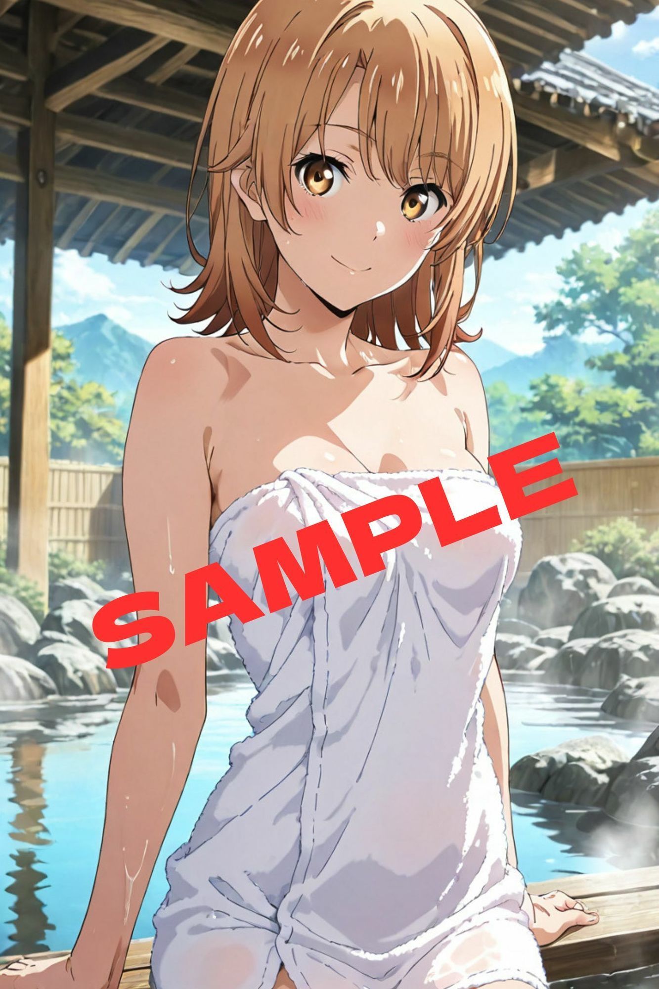 イチャラブ中出し温泉旅行〜やはり俺の青○ラブコメはまちがっている〜 - サンプル画像 6