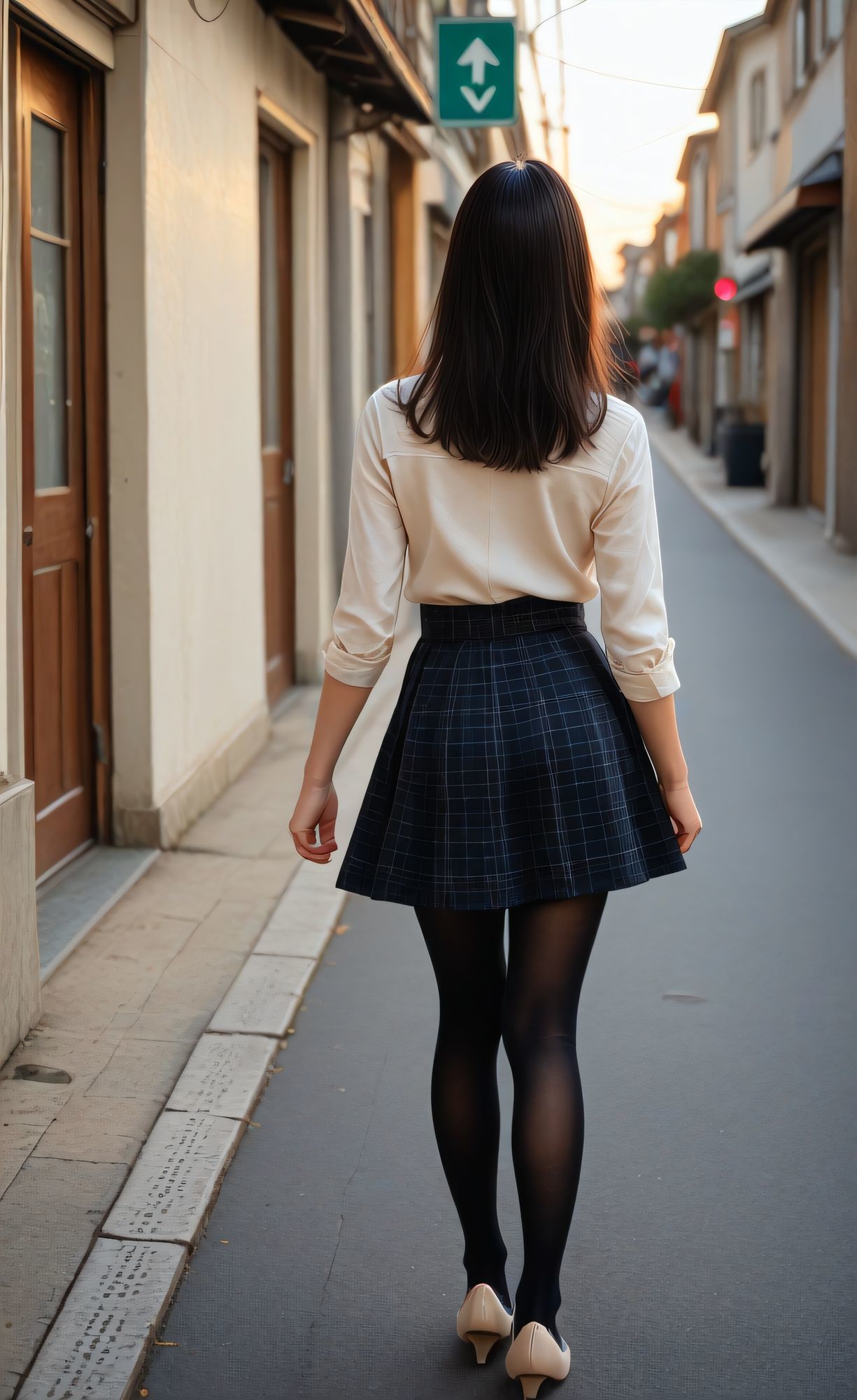 黒ストッキングの帰り道3 - サンプル画像 7