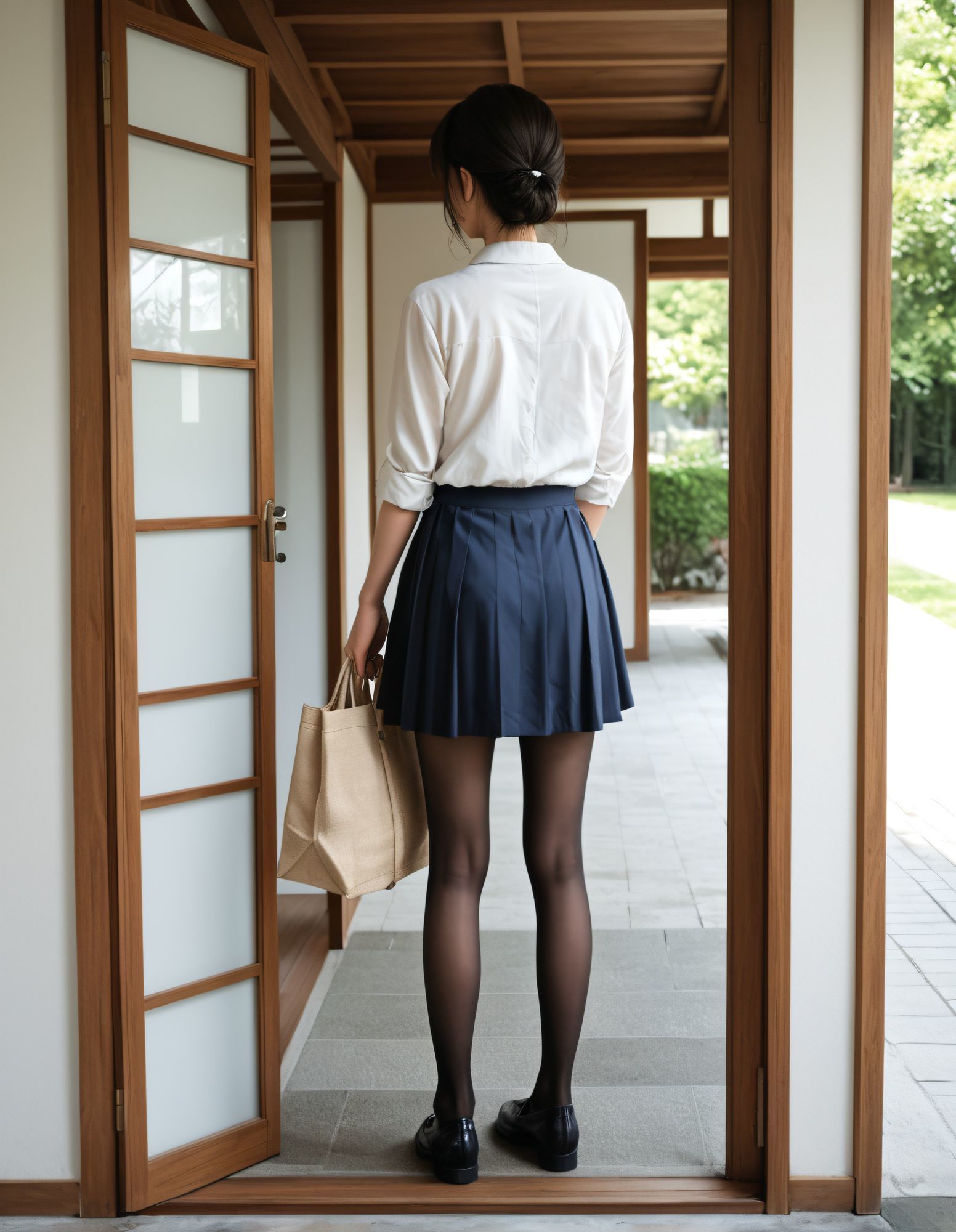 黒ストッキングの帰り道3 - サンプル画像 9