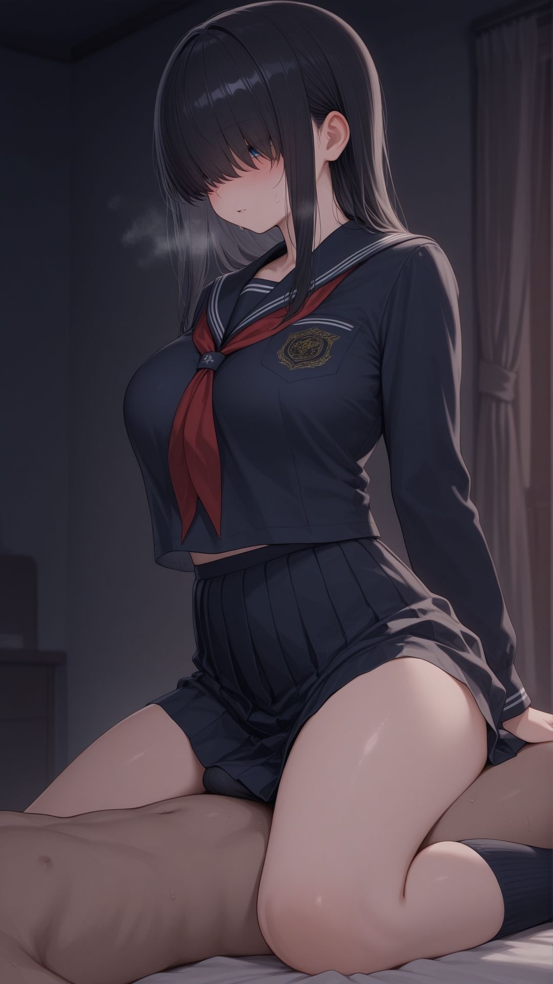 暗闇の誘惑・過激後控え目 - サンプル画像 3