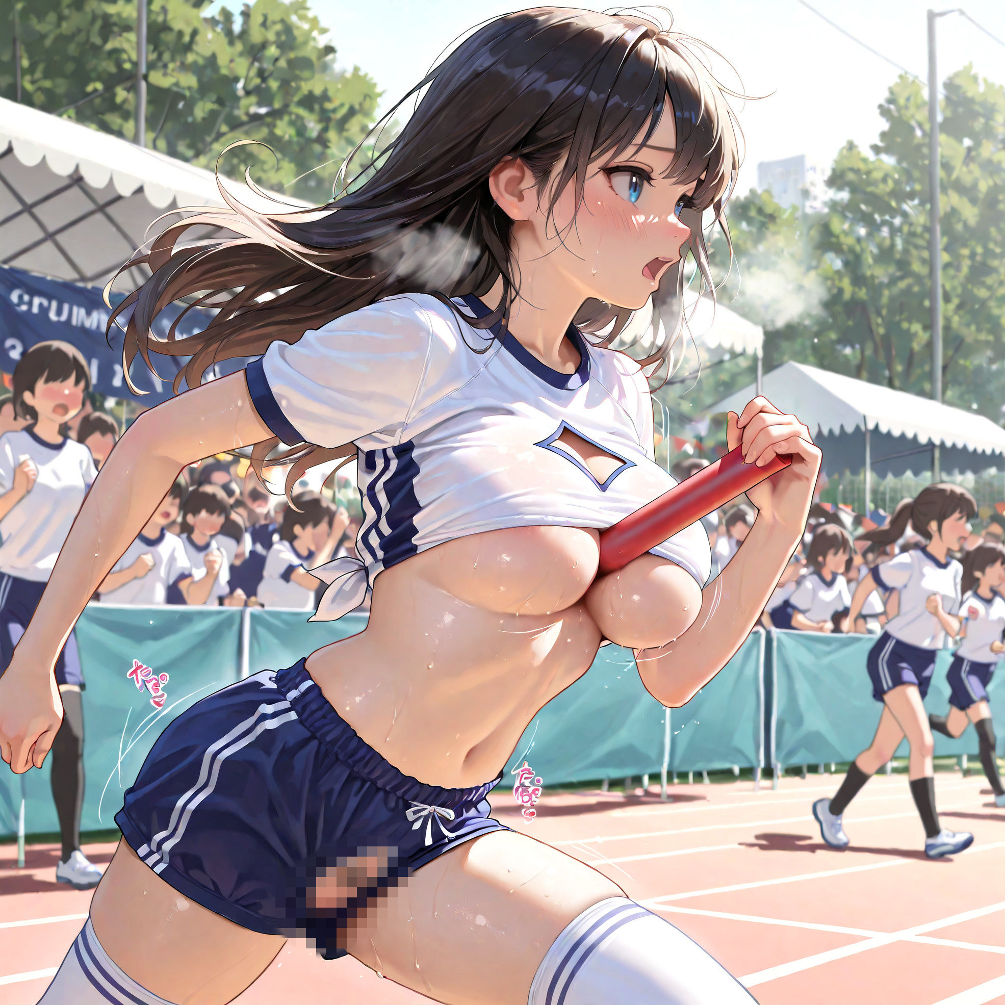 【330枚】巨乳だけが入学できる特殊な学校 - サンプル画像 5