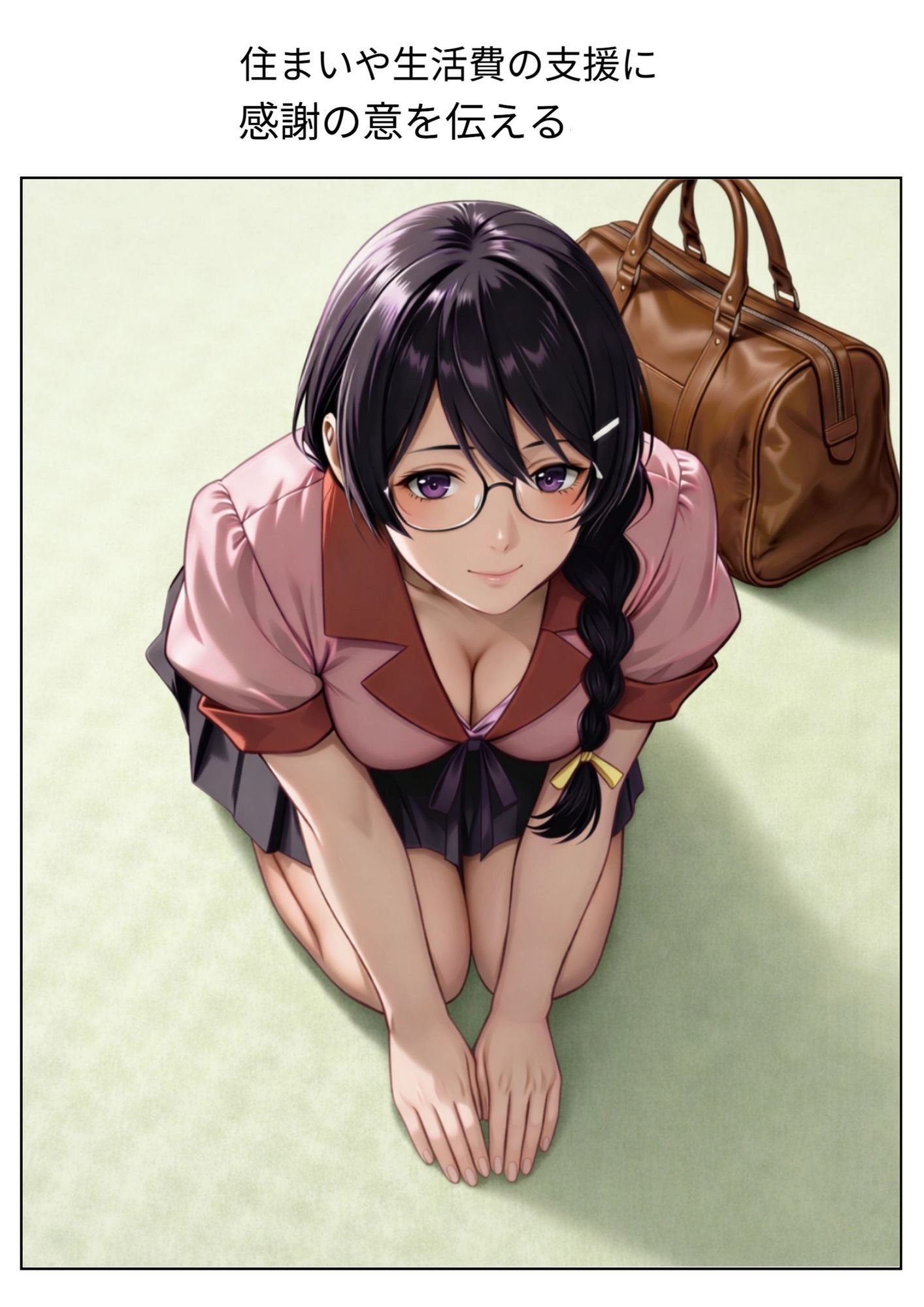 羽物語 第一話 「家が全焼したのでヒミツで先生の家に居候することになった話」【フルカラー】 - サンプル画像 2