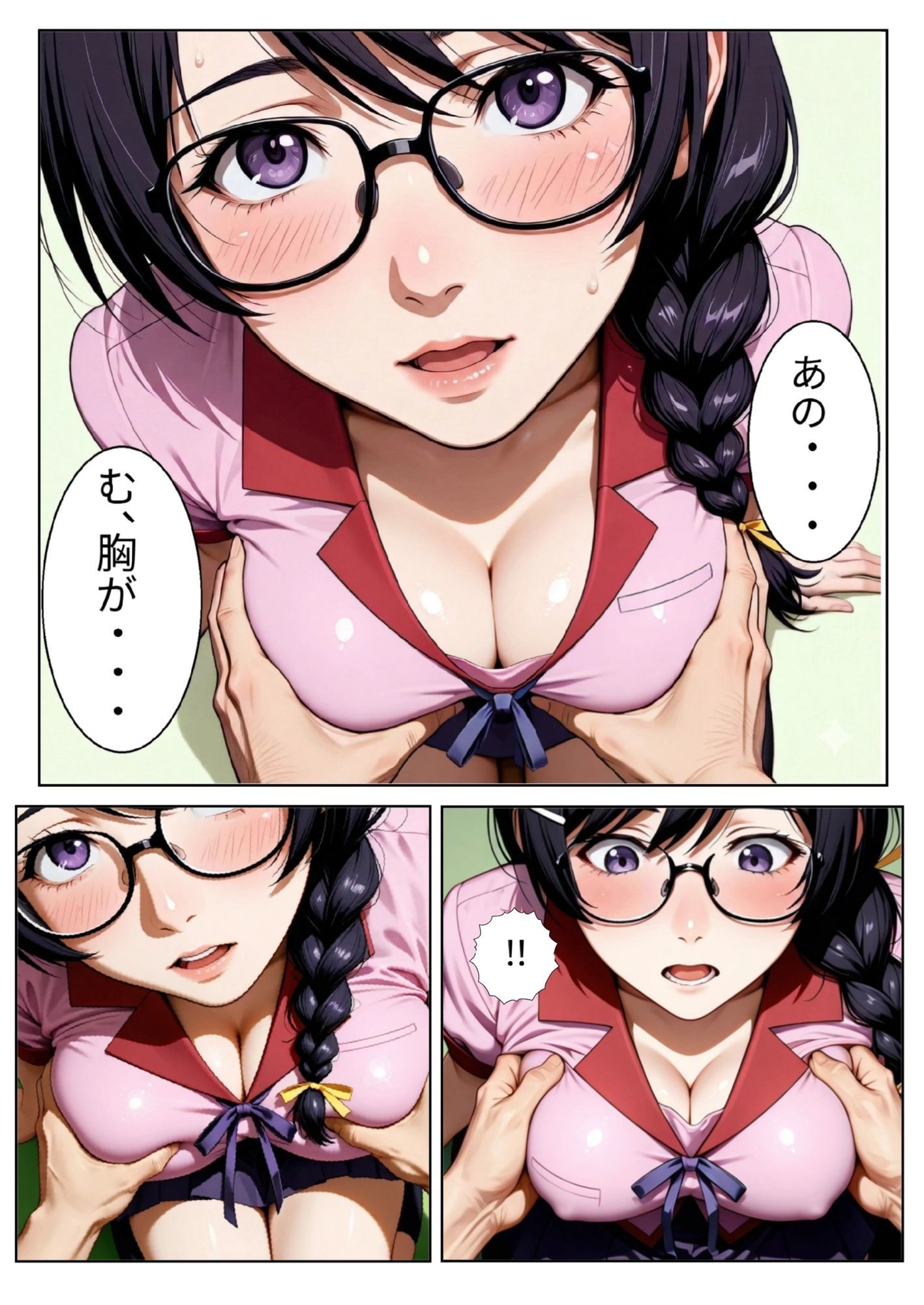 羽物語 第一話 「家が全焼したのでヒミツで先生の家に居候することになった話」【フルカラー】 - サンプル画像 3