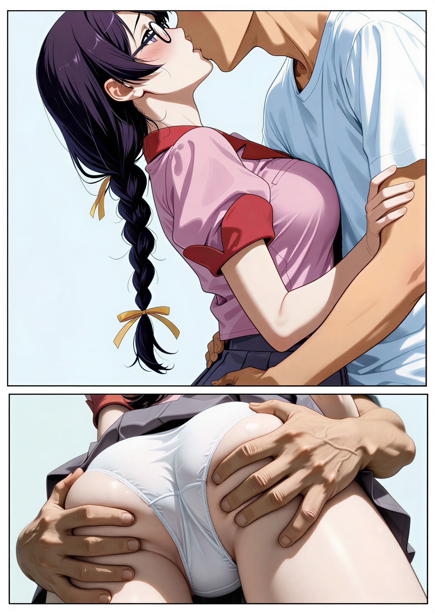 羽物語 第一話 「家が全焼したのでヒミツで先生の家に居候することになった話」【フルカラー】 - サンプル画像 4