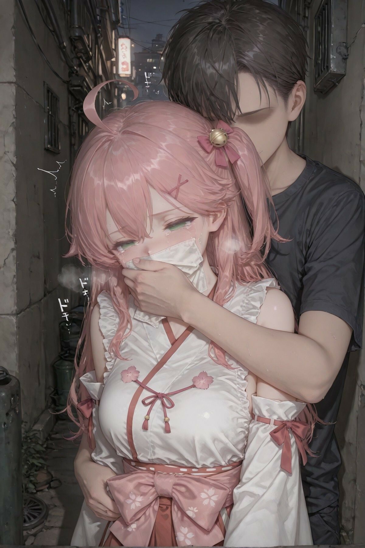 さ〇らみこの路地裏拘束レ〇プ - サンプル画像 2