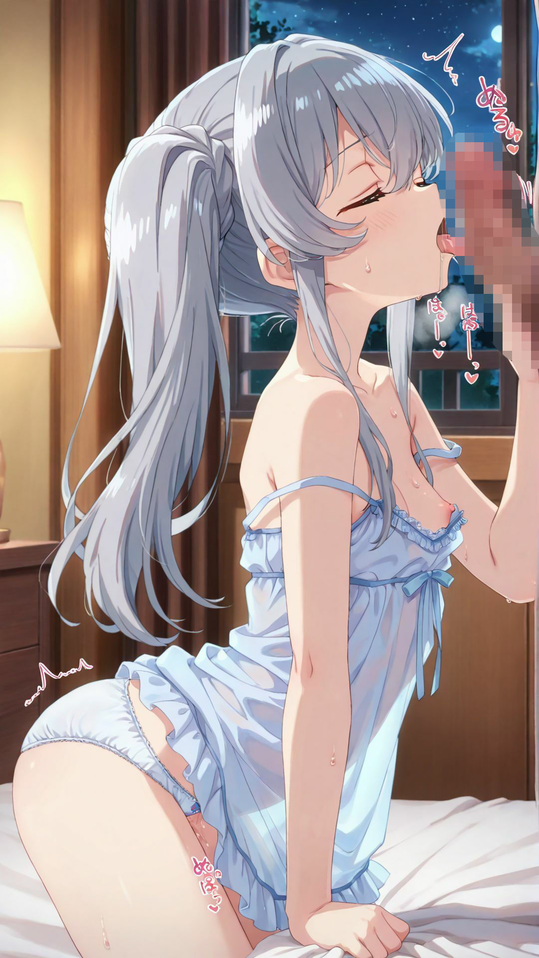 欲求不満少女たちのエッチな営み - サンプル画像 1