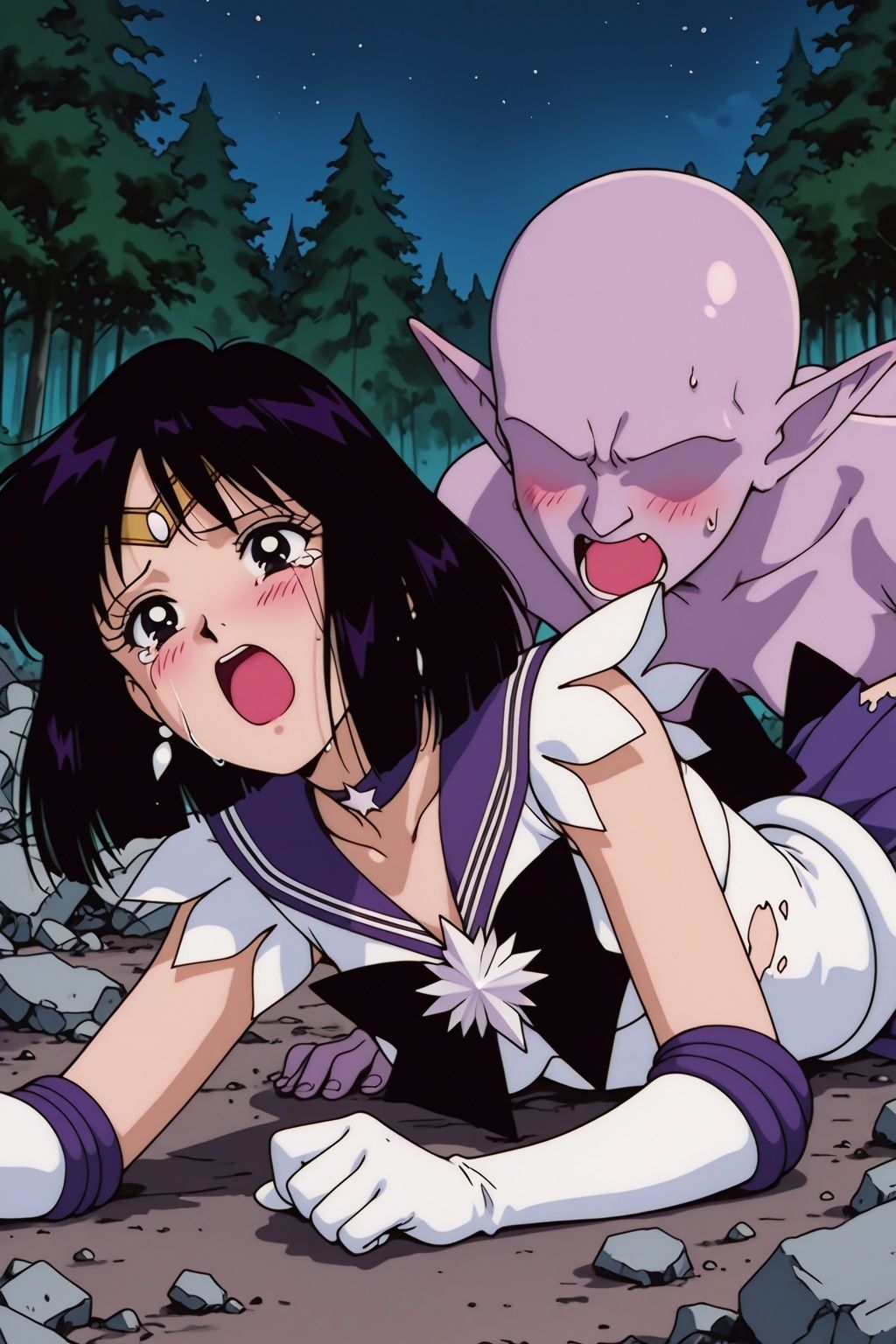 淫魔vsS.サターン〜恥辱のセーラー戦士編〜 - サンプル画像 4