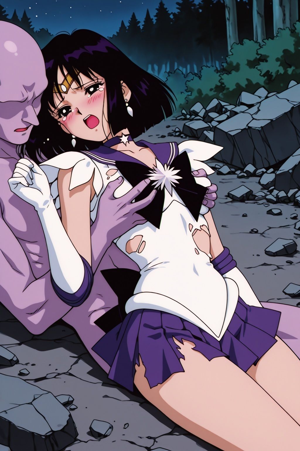 淫魔vsS.サターン〜恥辱のセーラー戦士編〜 - サンプル画像 6