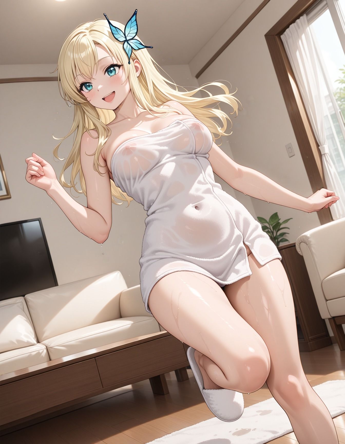 入浴後にキモ男に襲われた少女 - サンプル画像 3