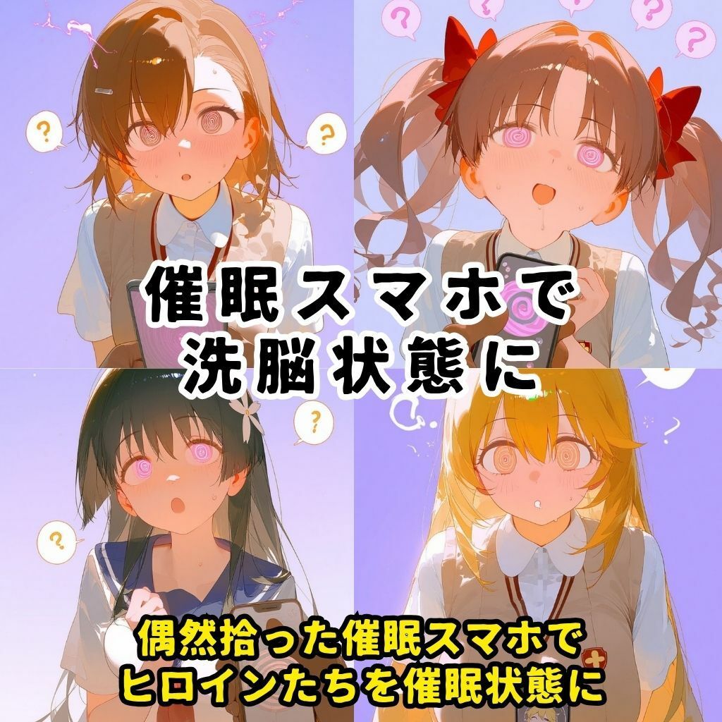 催●スマホを手に入れた小太りおっさん（39）の2次元ヒロインぶっ壊しSEX〜と●る科学の超電●砲編〜 - サンプル画像 2