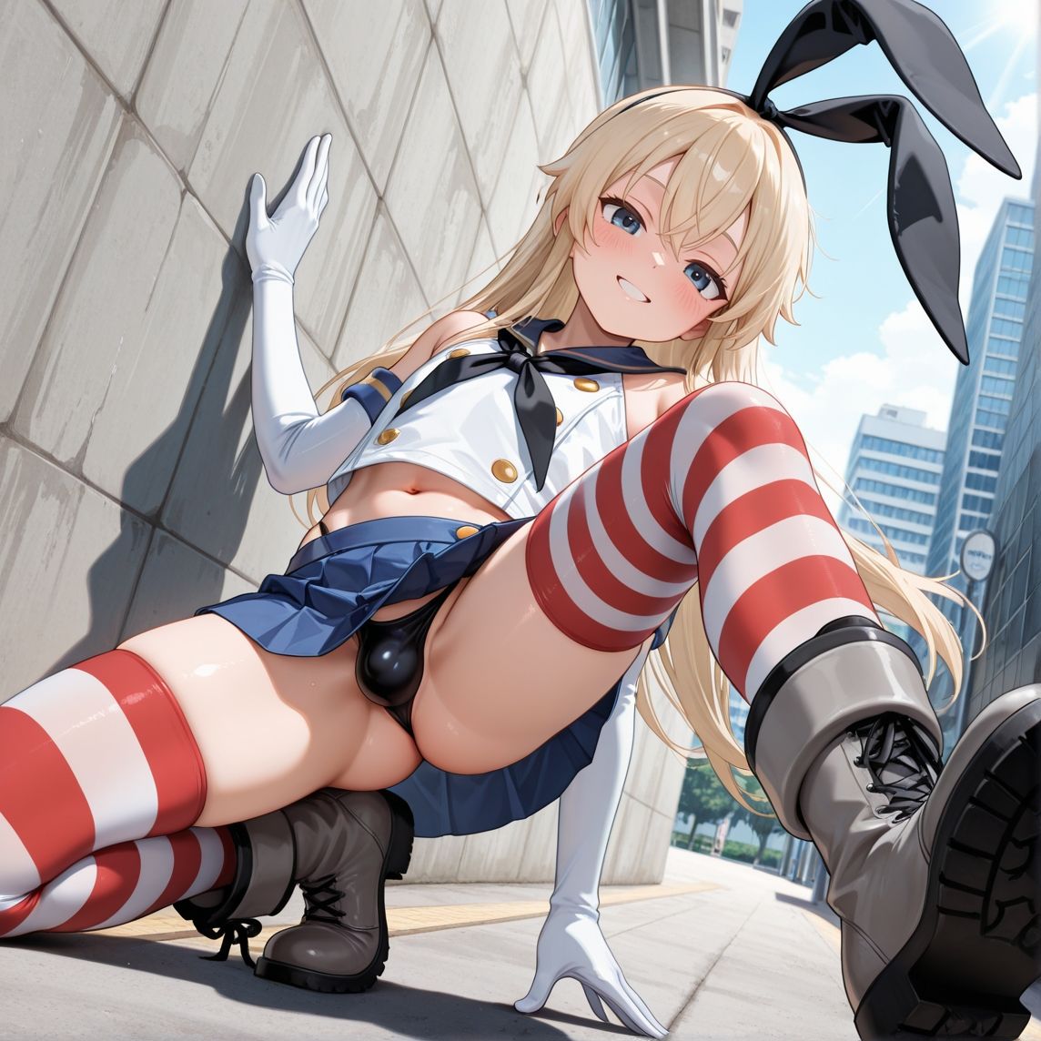 島風くんと長い夜 - サンプル画像 1