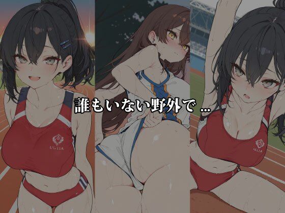 汗だく5人スポーツ少女たち 〜放課後、部室と倉庫で密着種付け〜 - サンプル画像 2