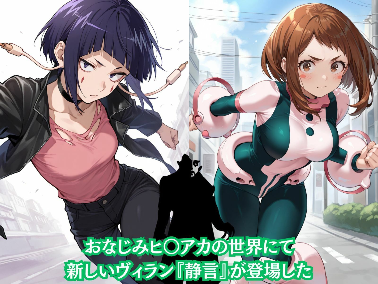 ザコだと舐めてた醜男ヴィランに、次々とわからせられちゃうヒロインたち  ヒロアカ編 - サンプル画像 1