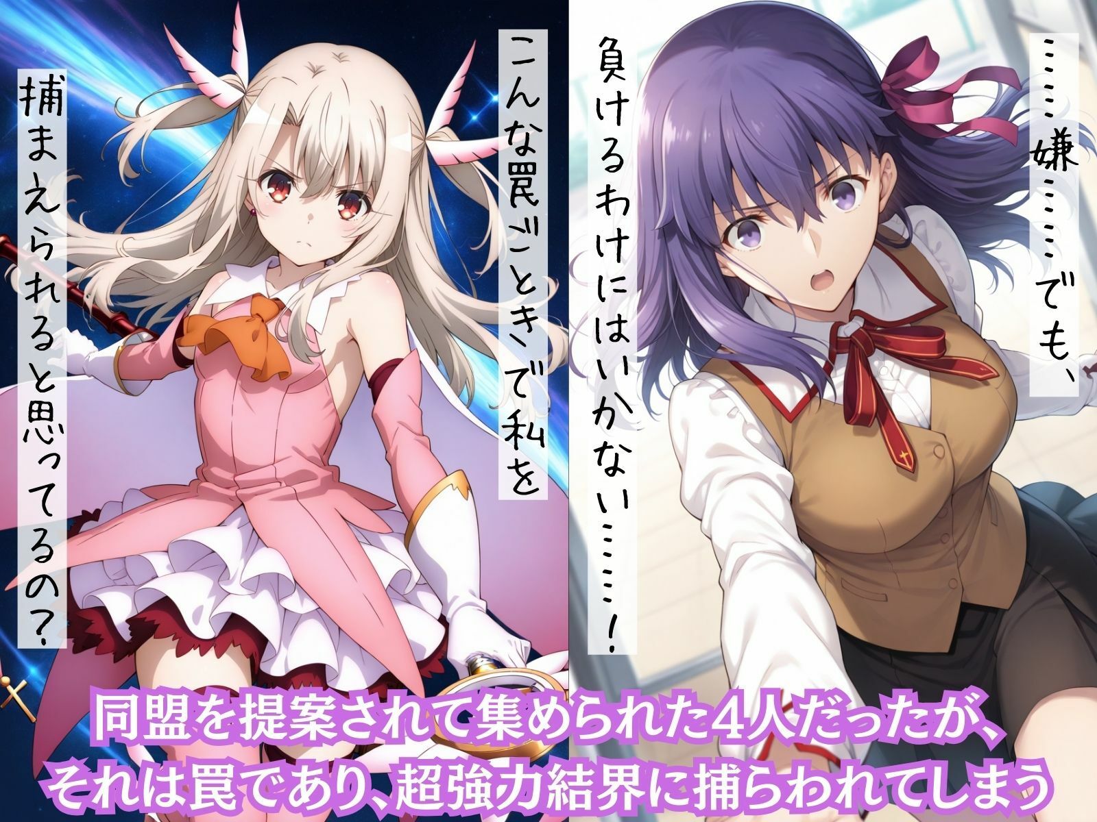 もしも誇り高き美少女ヒロインたちを〇〇の力で強●的に快楽堕ちさせたら？  Fate/stay night 編 - サンプル画像 2
